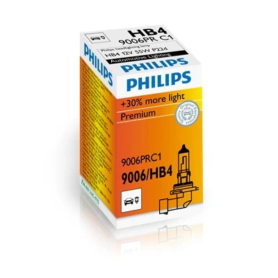 Abbildung von Glühlampe, Fernscheinwerfer PHILIPS 9006PRC1