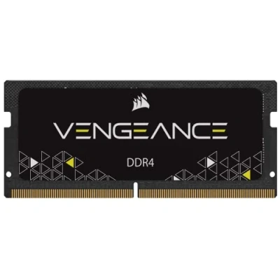 Abbildung von Corsair Vengeance SODIMM 8GB (1x8GB) DDR4 2666MHz CL18 Speicher für Laptop/Notebooks (Unterstützung Intel Core i5 und i7 Prozessoren der 6. Generation) schwarz