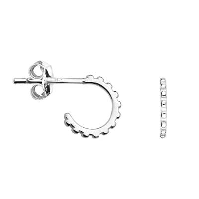 Abbildung von SOFIA MILANI Damen Ohrringe 925 Silber Creole E1610