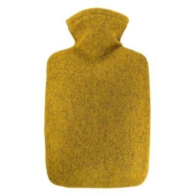 Abbildung von Hugo Frosch Wärmflasche Klassik 1,8 l mit Strickbezug Filzoptik, Made in Germany