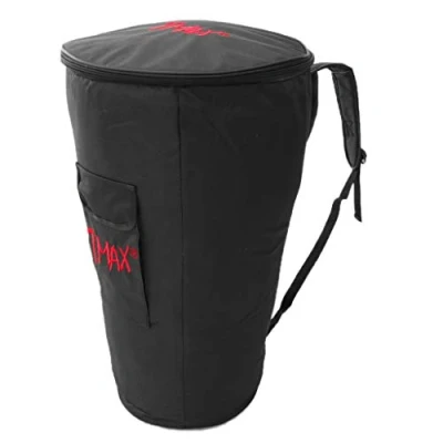 Abbildung von Afrikanische Trommel Tragetasche Rucksack Djembe Tasche Gig Bag Schwarz, 12 Zoll