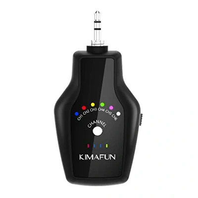 Abbildung von KIMAFUN EIN Sender. Es Muss Mit Empfängern Funktionieren 2.4G Drahtlose In Ear Monitore System für Bühnenauftritte, Bandprobe, Gitarren Bass Verstärker, Kameraaufzeichnung, Live Übertragung