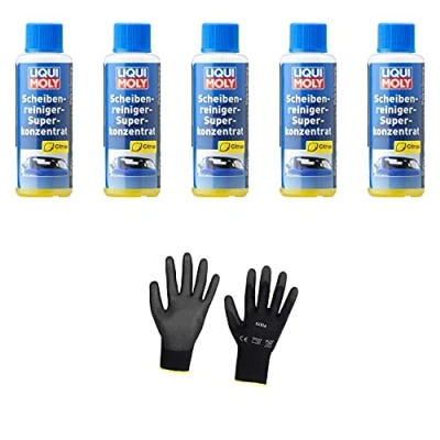 Abbildung von Iloda 5xOriginal Liqui Moly 50ml Scheibenreiniger Superkonzentrat 1517 Schutzhandschuhe
