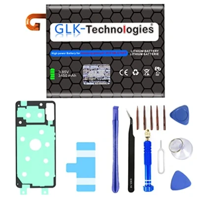 Abbildung von High Power Ersatzakku kompatibel mit Samsung Galaxy A7 (2018) A750 EB BA750ABU Original GLK Technologies Battery accu 3450 mAh Akku inkl. Profi Werkzeug Set Kit NUE