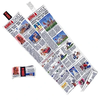 Abbildung von KONG Kuscheltier Daily Newspaper XL Weiß