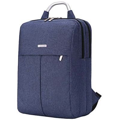 Abbildung von HotYou Laptop Rucksack Gepolstert Computer Wasserabweisende Reiserucksack 14 15 Zoll Schulter und Rückenpolsterung für Business Schule Frauen Männer Damen,Blau 2,15