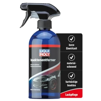 Abbildung von LIQUI MOLY Insektenentferner Auto, Art. Nr. 1543 I 500 ml Insektenreiniger zur schonenden Beseitigung hartnäckiger Rückstände Ideal Vorbehandlung vor Wagenwäschen Hohe Materialverträglichkeit