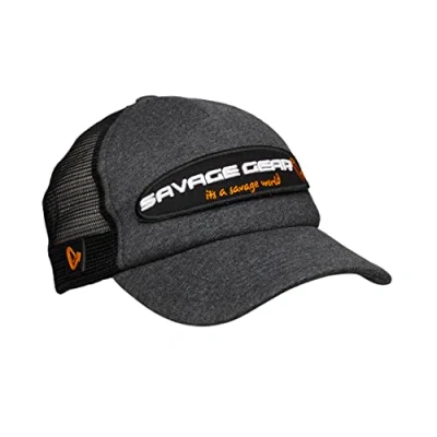 Abbildung von Savage Gear Attitude Cap Onesize Grey Melange Pet Angelkappe