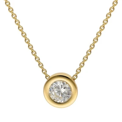 Abbildung von trendor Kette mit Anhänger für Gold 333 / 8K Zirkonia Collier