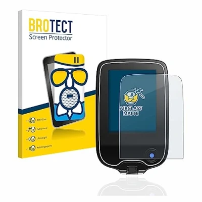 Abbildung von BROTECT Entspiegelungs Schutzglas für Freestyle Libre / 2/3 Schutz Folie Panzerfolie Glas Matt [Extrem Kratzfest 9H, Anti Reflex, Fingerprint]