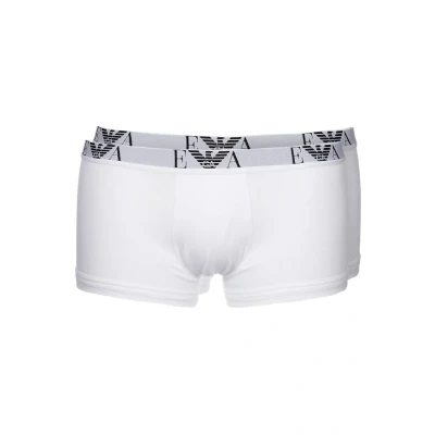 Abbildung von Emporio Armani 2 PACK Panties, Herren, Größe: Medium, White