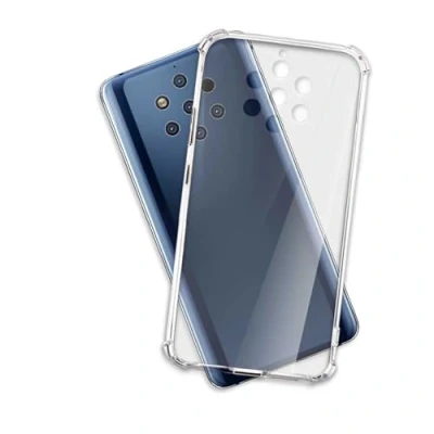 Abbildung von mtb more energy® Case Soft Armor kompatibel mit Nokia 9 PureView (5.99&#039;&#039;) Anti Shock Verstärkung 1,5mm TPU Schutz Hülle Cover Tasche Handyhülle