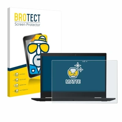 Abbildung von BROTECT Entspiegelungs Schutzfolie für Lenovo ThinkPad X390 Yoga Matte Displayschutz Folie, Anti Reflex, Fingerprint