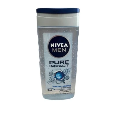 Abbildung von 6er Pack NIVEA Duschgel Men 3in1 &quot;Pure Impact&quot; 250ml