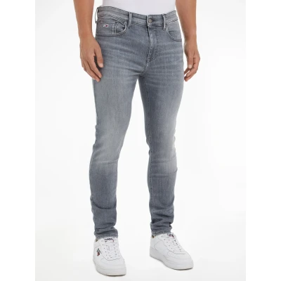 Abbildung von Tommy Jeans Austin SLIM Tapered Fit, Herren, Größe: 38x34, Denim black