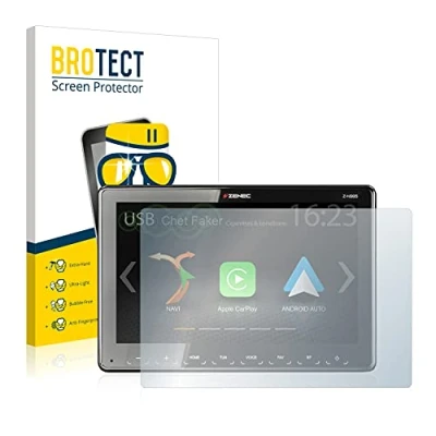 Abbildung von BROTECT Schutzglas für Zenec Z N965 Schutzfolie Panzer Folie Glas [Extrem Kratzfest 9H, Anti Fingerprint, Ultra Transparent]