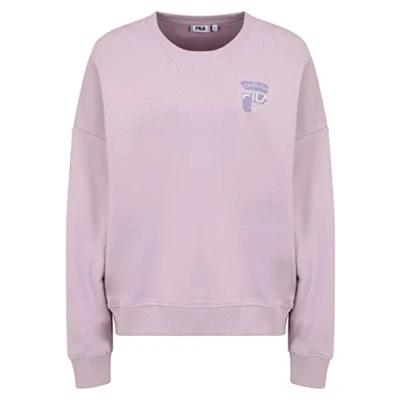 Abbildung von FILA Damen Bann Oversized Crew Sweatshirt, Fair Orchid, XS