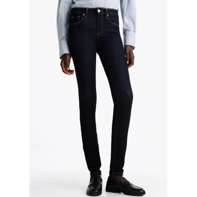 Abbildung von Tommy Hilfiger Damen Jeans Hose Como Skinny Fit, Blau (Nos Rinse), 30W/24L