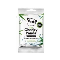 Abbildung von Cheeky Panda Bambus Feuchttücher für Kinder Mini 12 Stück.