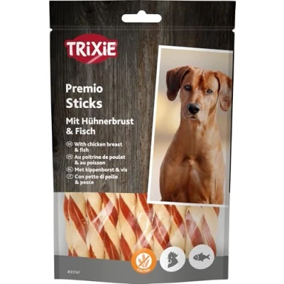 Abbildung von Trixie Premio Fisch Huhn Stäbchen, 80 g (12 Pk/ps)