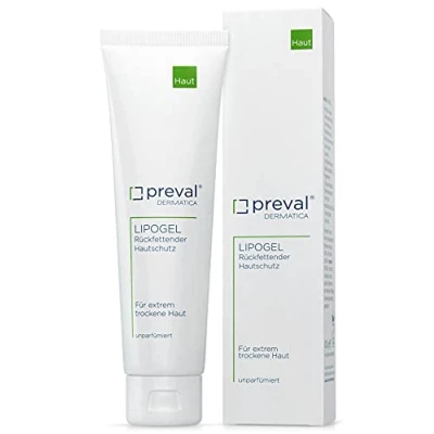 Abbildung von preval® LIPOGEL Handcreme Rückfettender Haut und Kälteschutz für extrem trockene 100 g