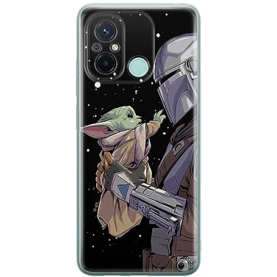 Abbildung von ERT GROUP Handyhülle für Xiaomi REDMI 12C/ 11A Original und offiziell Lizenziertes Star Wars Muster Baby Yoda 019 optimal an die Form des Handy angepasst, hülle aus TPU