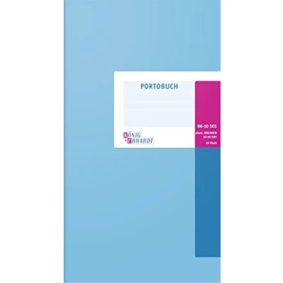 Abbildung von König &amp; Ebhardt und 8610501 Geschäftsbuch / Portobuch 3/4(A4 80g/m², kartoniert)