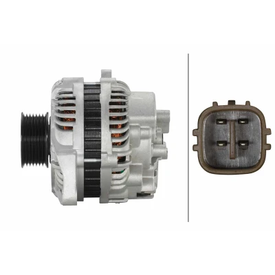 Abbildung von HELLA 8EL 011 712 351 Lichtmaschine 14V 90A HONDA: CIVIC 9 Stufenheck, 8 Hatchback, FR V