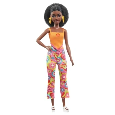 Abbildung von Mattel Barbie Puppe BRB FASHION HAIR AFRO RETRO DREAMER HPF74 WB6