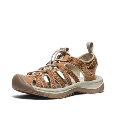 Abbildung von KEEN Damen Whisper Sandalen, Chipmunk Plaza Taupe, 37 EU