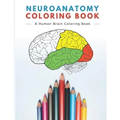 Abbildung von Neuroanatomy Coloring Book: A Human Brain Neuroscience Gift