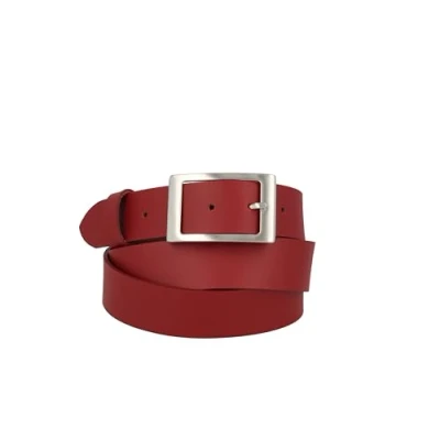 Abbildung von MGM Damen Basic Gürtel, Rot (Rot), 110