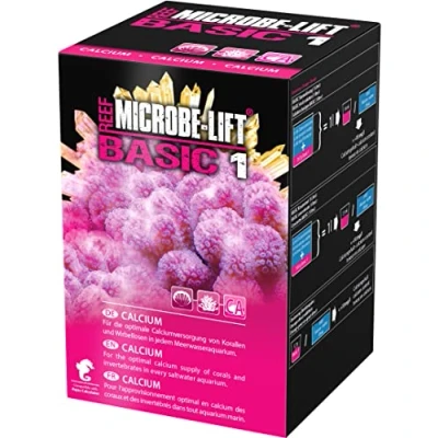 Abbildung von MICROBE LIFT Basic 1 Calcium 2000 g Hochreiner Kalzium Zusatz, fördert das gesunde Wachstum von Korallen und stabilisiert die Wasserwerte.
