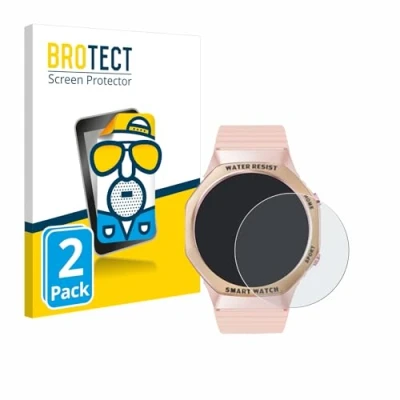 Abbildung von BROTECT Entspiegelungs Schutzfolie für Mutoy Smartwatch 1.32&quot; (rund) (2 Stück) Matte Displayschutz Folie, Anti Reflex, Fingerprint
