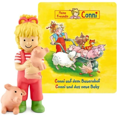 Abbildung von tonies Hörspielfigur Conni auf dem Bauernhof, und das neue Baby, (1 St)