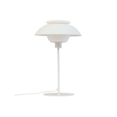 Abbildung von Dyberg Larsen Tischlampe Opus, weiß matt. Höhe 47,5 cm