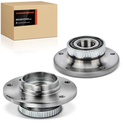 Abbildung von Frankberg 2x Radlager Radlagersatz mit ABS Sensorring Vorderachse Kompatibel 3er E36 316 328 1990 1998 Cabriolet 318 1993 1999 5er E39 520 2000 2003 Replace# 31226757024