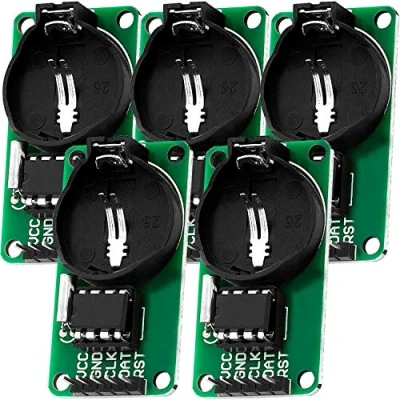 Abbildung von AZDelivery 5 x DS1302 Serial Real Time Clock RTC Echtzeituhr Modul kompatibel mit Arduino und Raspberry PI inklusive E Book!