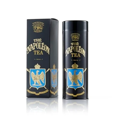 Abbildung von TWG Tea Napoléon Schwarzer Tee Karamellstücke Haute Couture Dose, 100G Geschenkset