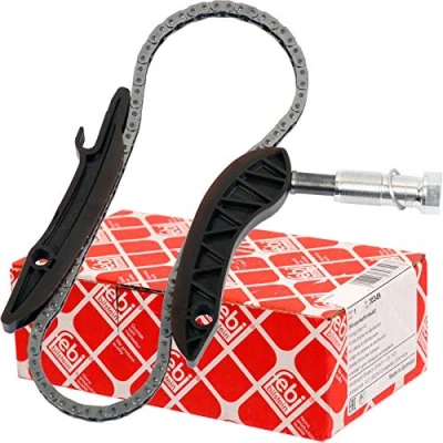Abbildung von febi bilstein 30349 Steuerkettensatz für Nockenwelle, mit Gleitschienen und Kettenspanner , 1 Stück