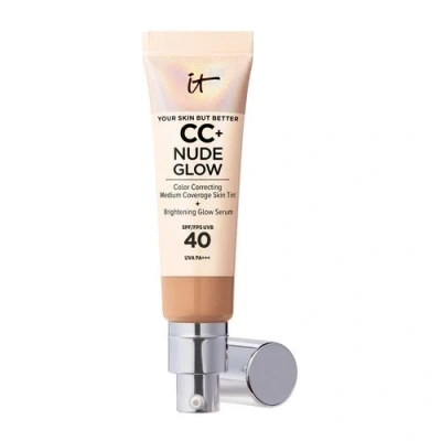 Abbildung von CC+ NUDE glow lightweight foundation + serum SPF40#medium tan 32 ml