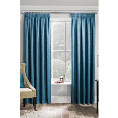 Abbildung von Mattrixx Vorhänge mit passendem Kissenbezug, Thermo Gewebe, Bleistiftfalten, 10 Größen erhältlich, Blaugrün / Grau Latte Traube Orange, Matrix Teal, 66&quot;Wide x 72&quot;Drop 168cm 183cm