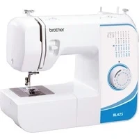Abbildung von Brother Nähmaschine RL425 mit stufenlos verstellbarer Stichlänge Anleitung, Weiß (wz 12278540)