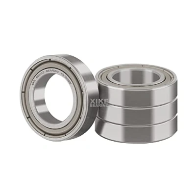 Abbildung von XiKe 4 Stück 6800ZZ Kugellager 10x19x5mm Chromstahl und Vorgeschmiert, 6800 2Z Rillenkugellager mit Metall Doppeldichtung.