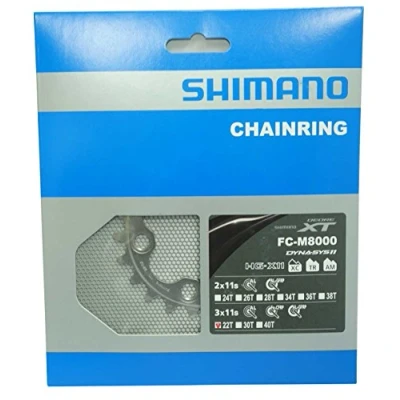 Abbildung von Plato Mtb Shimano XT FC M8000 3x11v Medidas: 22 Dientes