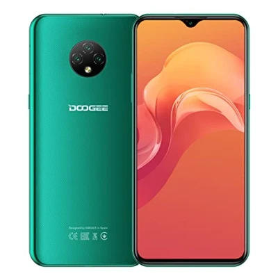 Abbildung von DOOGEE 4G Smartphone ohne Vertrag X95, 3GB+16GB (256GB Erweiterung), 6,52’’ Vollbild, 4350mAh Akku 10W Schnellladung, Android 10 Dual SIM Handy, 13MP Dreifachkamera, GPS Gesichtserkennung Grün