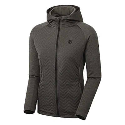 Abbildung von Dare 2b Faultless Fleece Jacke mit Kapuze und durchgehendem Reißverschluss