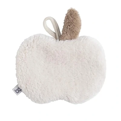 Abbildung von Baby&#039;s Only Schnullertuch Cozy Apfelförmige Nuckeltuch aus Teddystoff 17x16 cm für Jungen und Mädchen Warm Linen