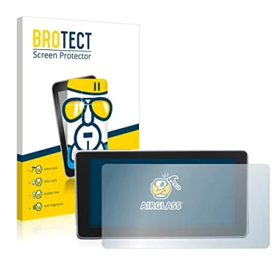 Abbildung von BROTECT Schutzglas für Audi A4 B9 2016 Schutzfolie Panzer Folie Glas [Extrem Kratzfest 9H, Anti Fingerprint, Ultra Transparent]