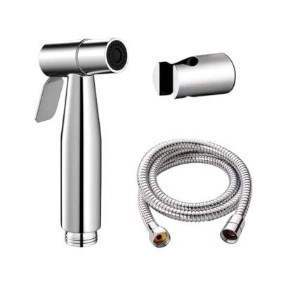 Abbildung von WEIDMAX Bidet Handbrause,Hohe Powered Hand gehalten Sprayer Premium Edelstahl gebürstet Wasserspar Duschkopf
